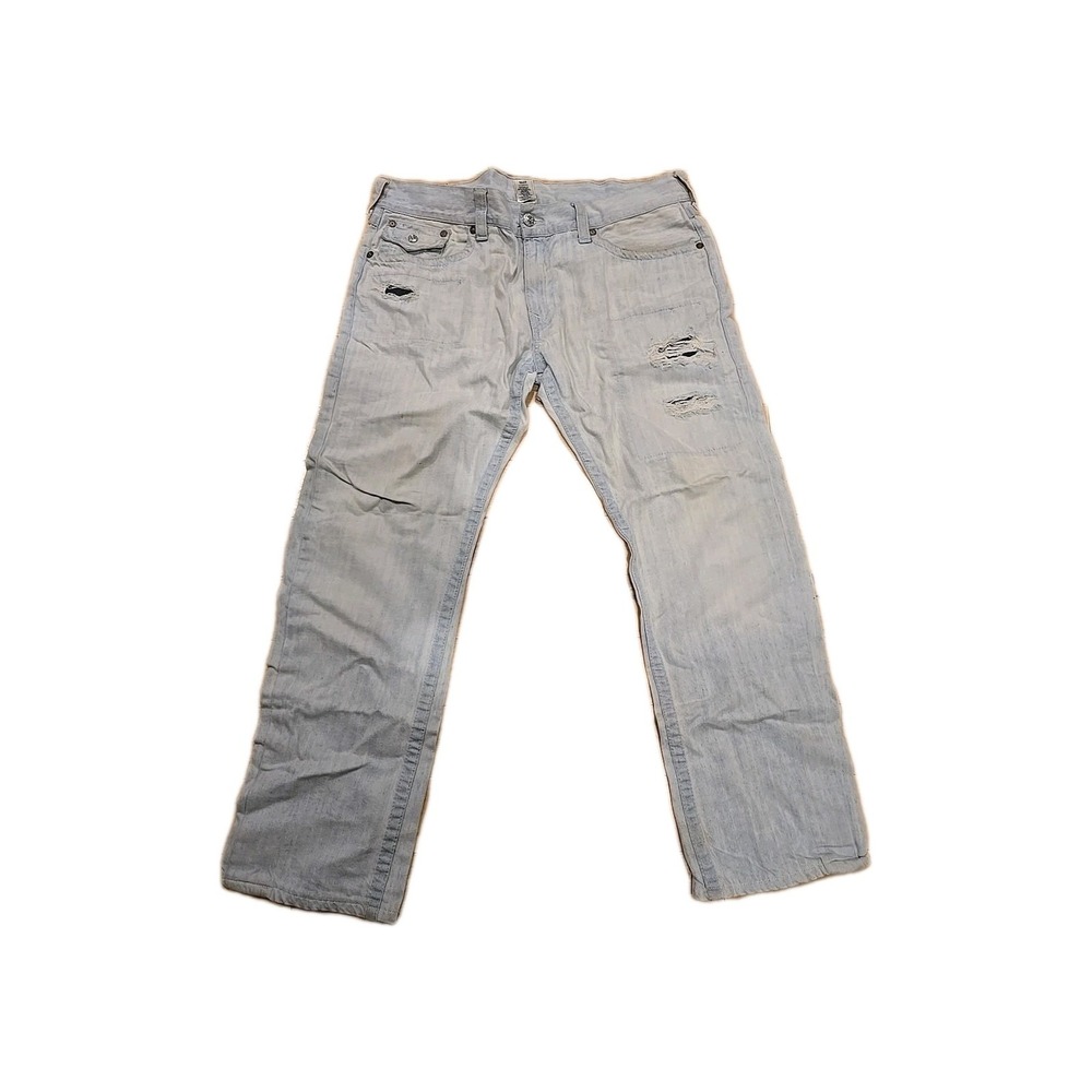 True Religion World Tour Section Straight Seat jeans 40 X 30